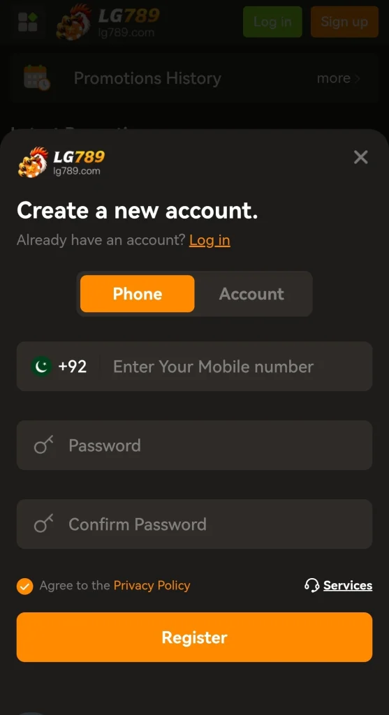 LG789 Game
