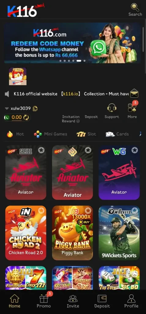 K116 Game